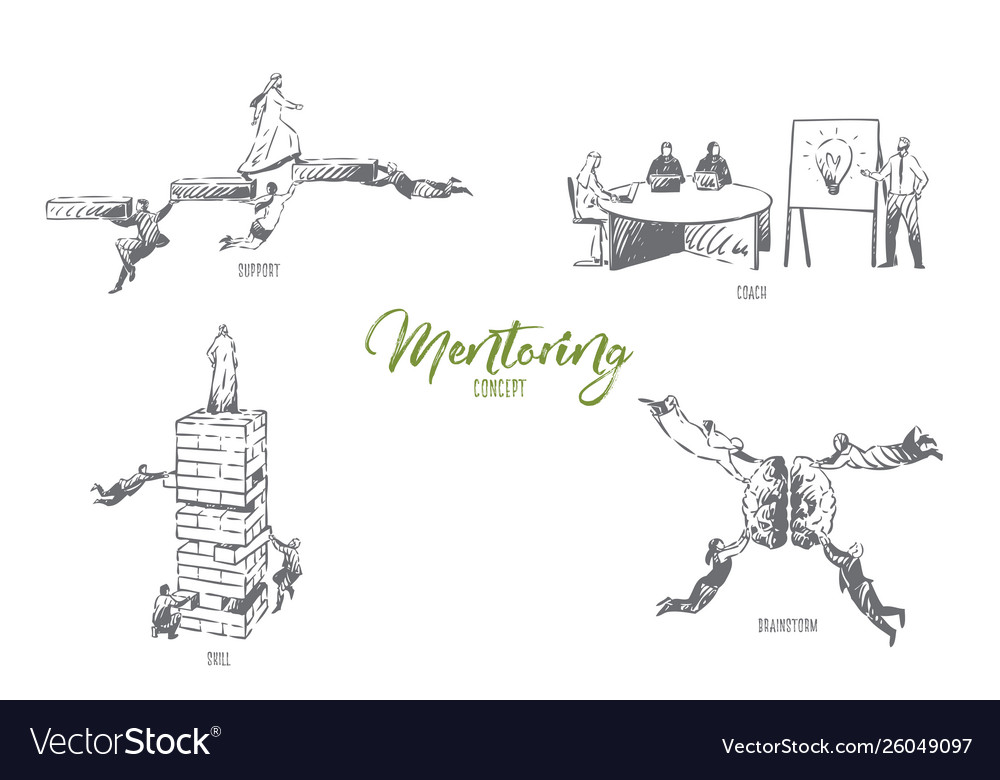 Mentoring support coach skill brainstorm