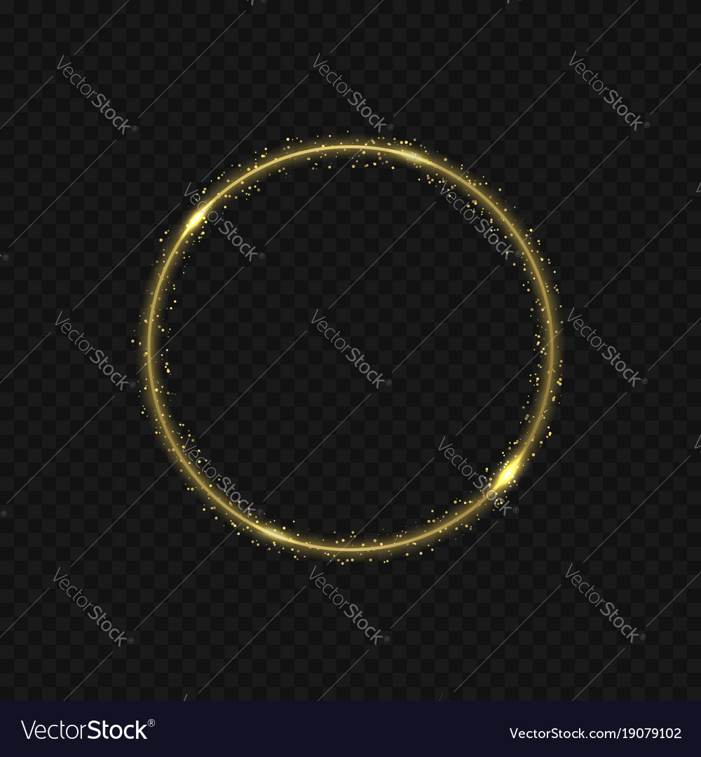 Golden fire ring