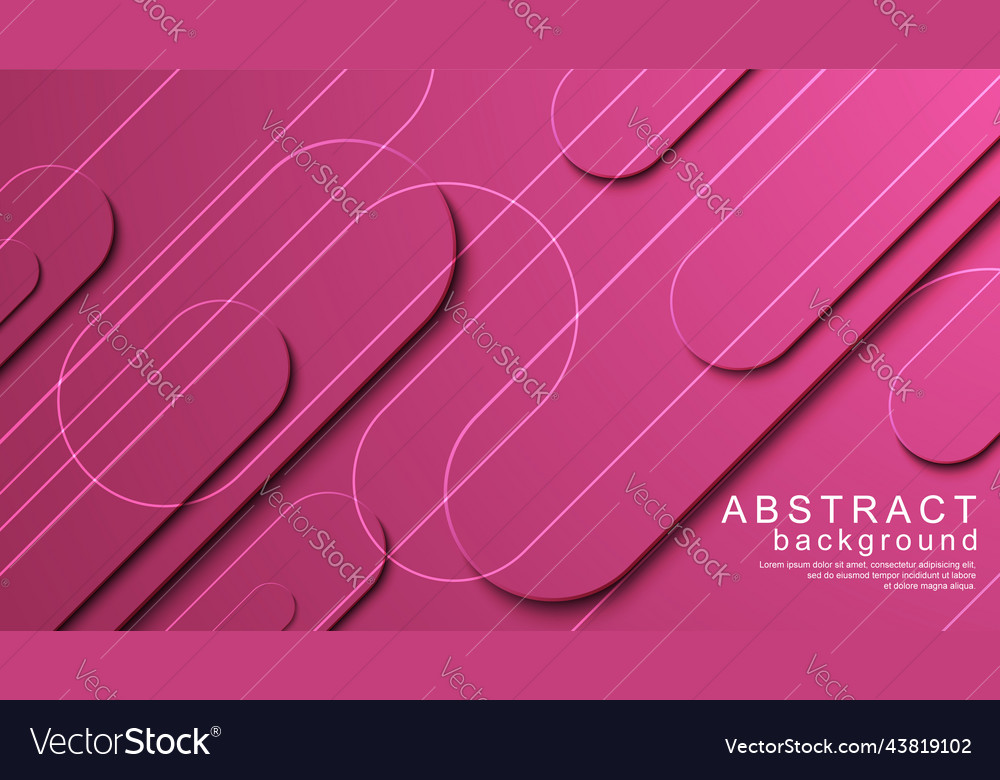 Modern 3d shapes background with diagonal style
