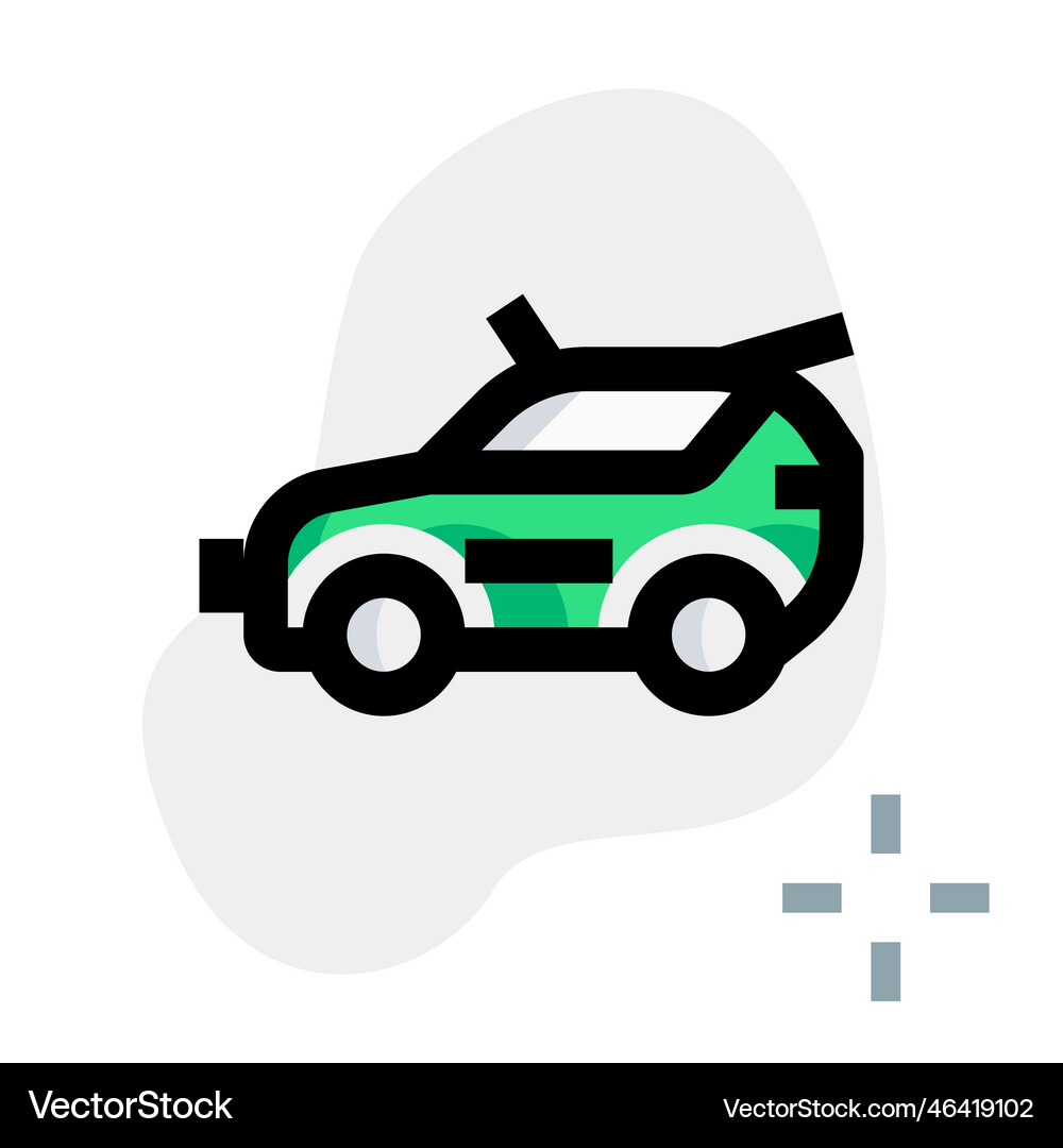 Rally car racing automobile designed Royalty Free Vector