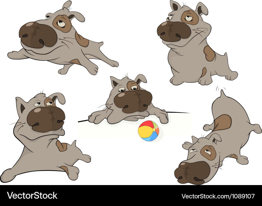 Dogs Royalty Free Vector Image - VectorStock