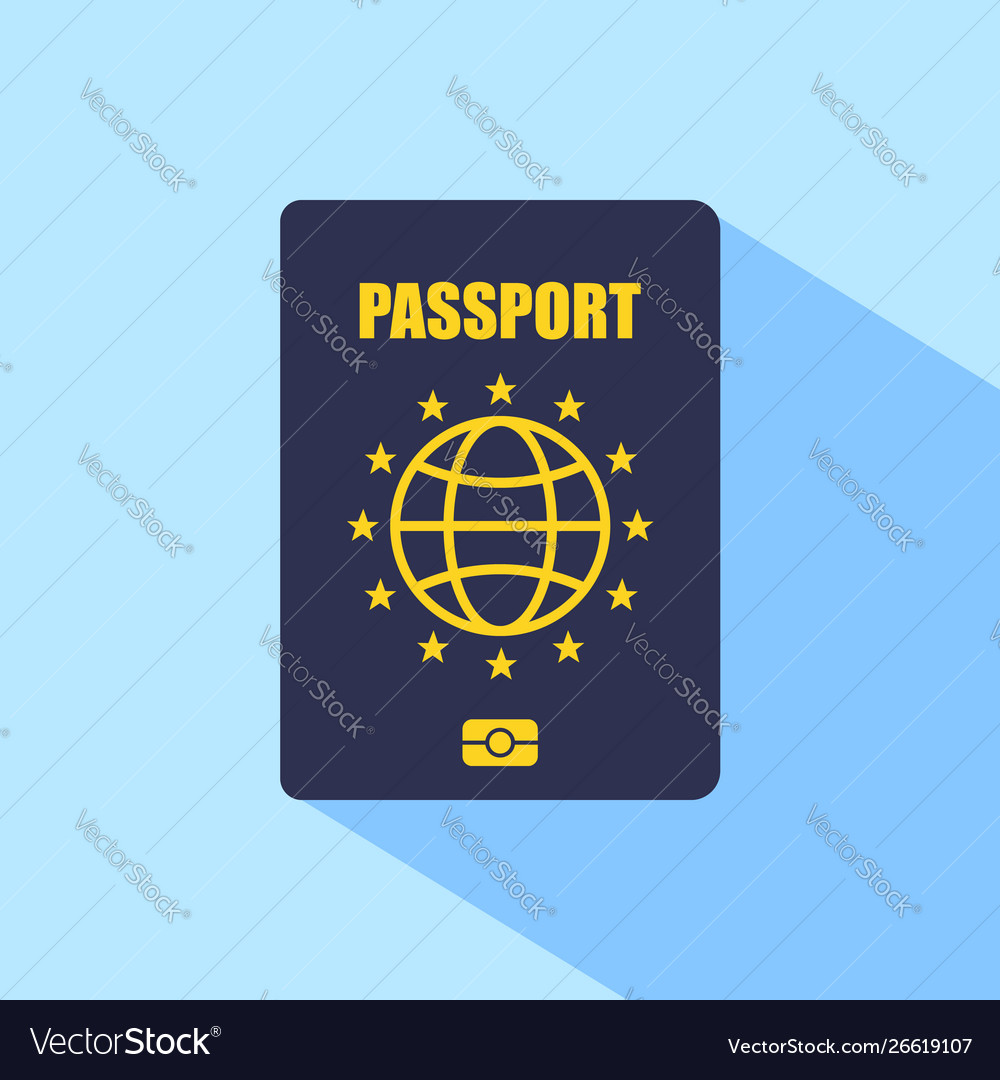 Europe passport Royalty Free Vector Image - VectorStock