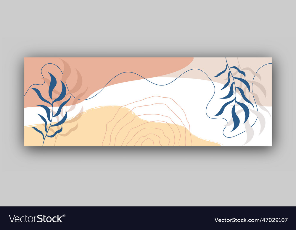 Handmade background layout with arbitrary shapes vector image Handmade background layout with arbitrary shapes