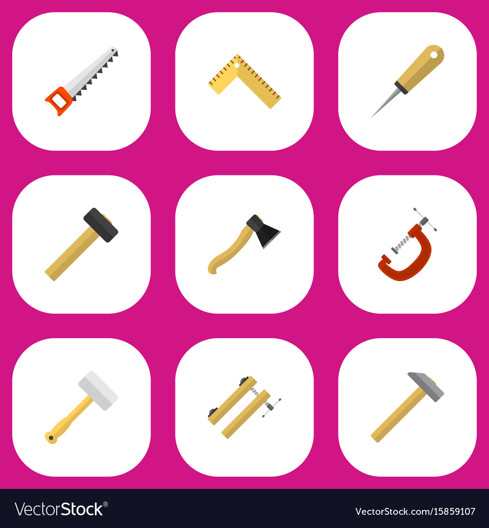 Set of 9 editable instrument icons includes