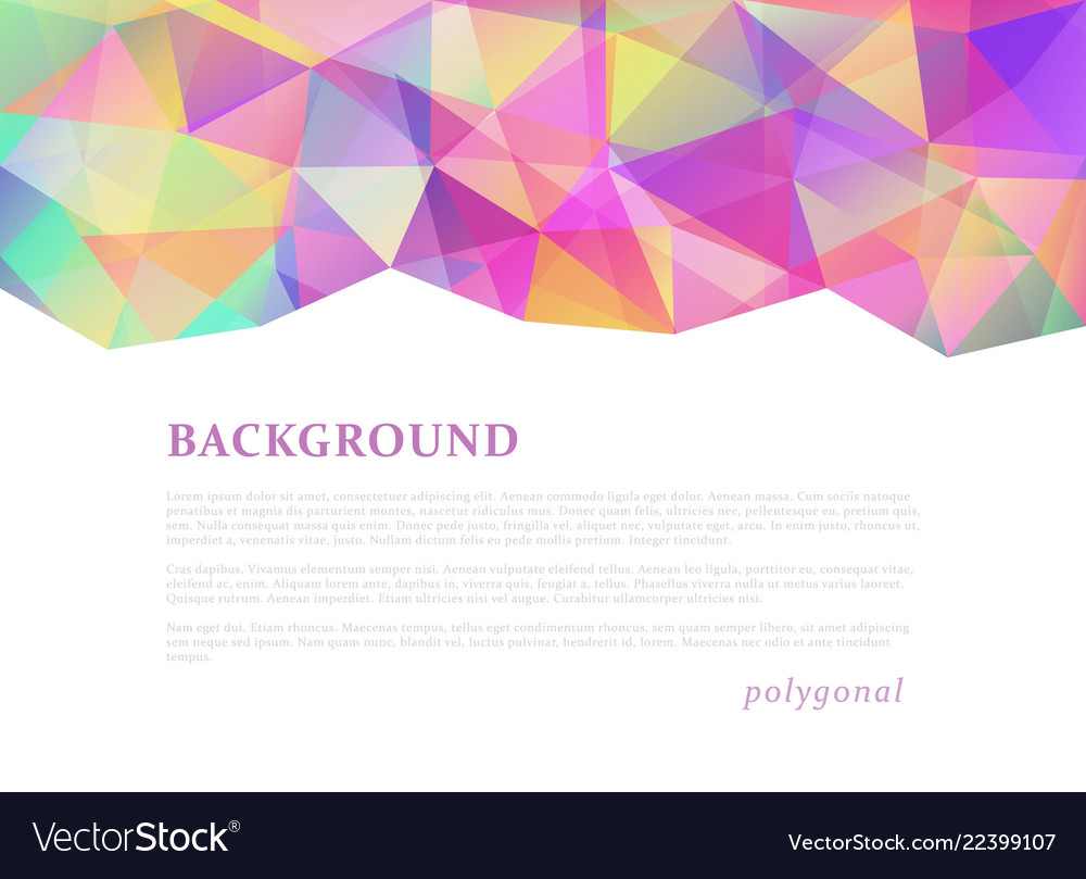 Triangular Abstract Background
