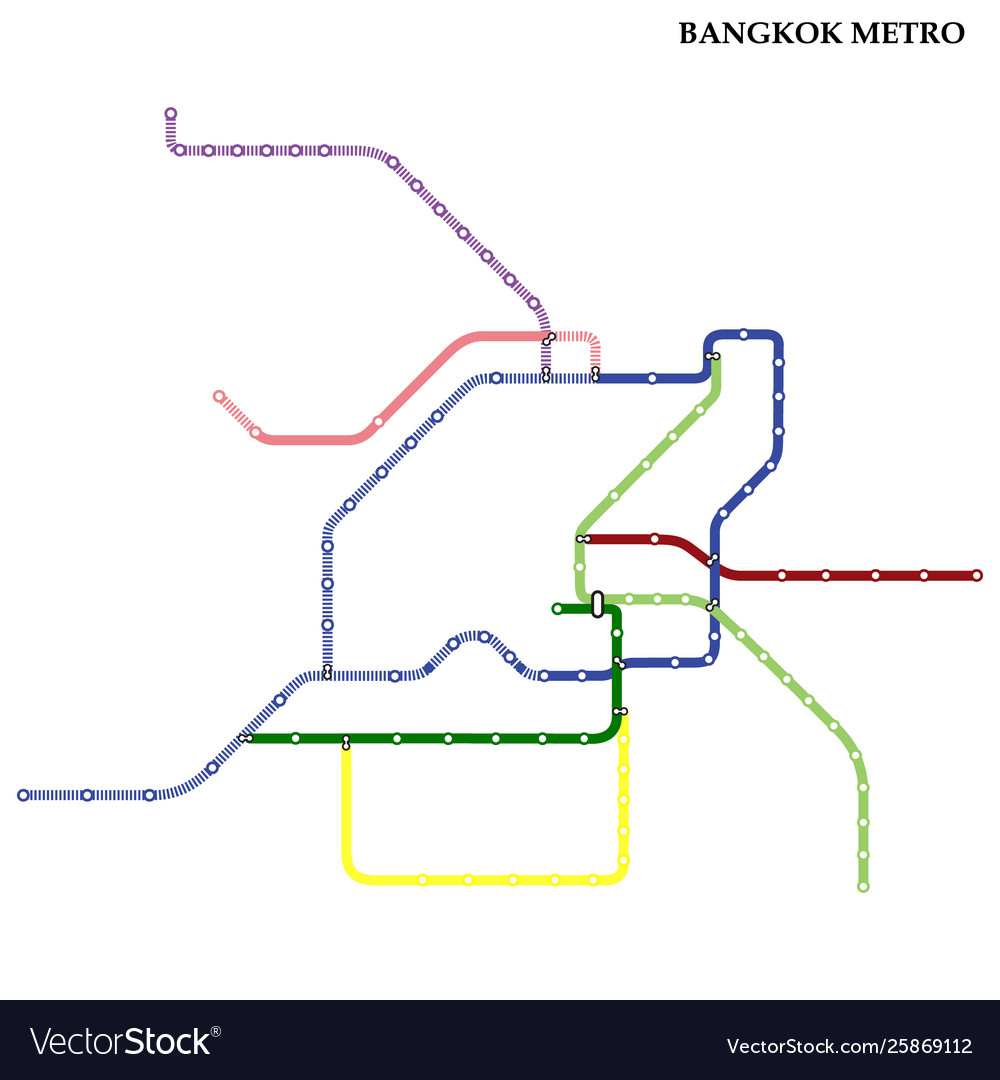 Bangkok Metro Map