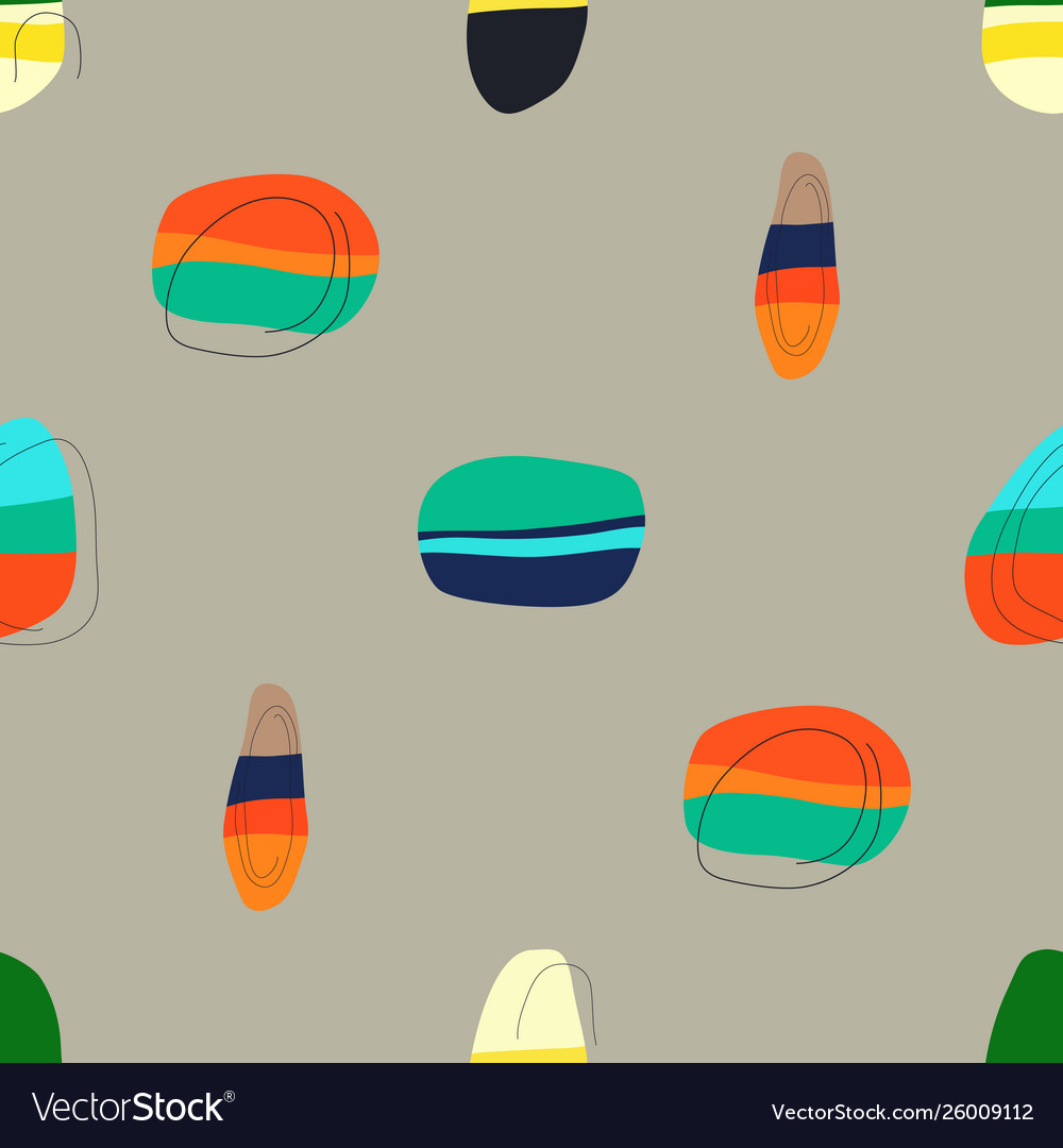 Seamless pattern background with abstract vector image Seamless pattern background with abstract