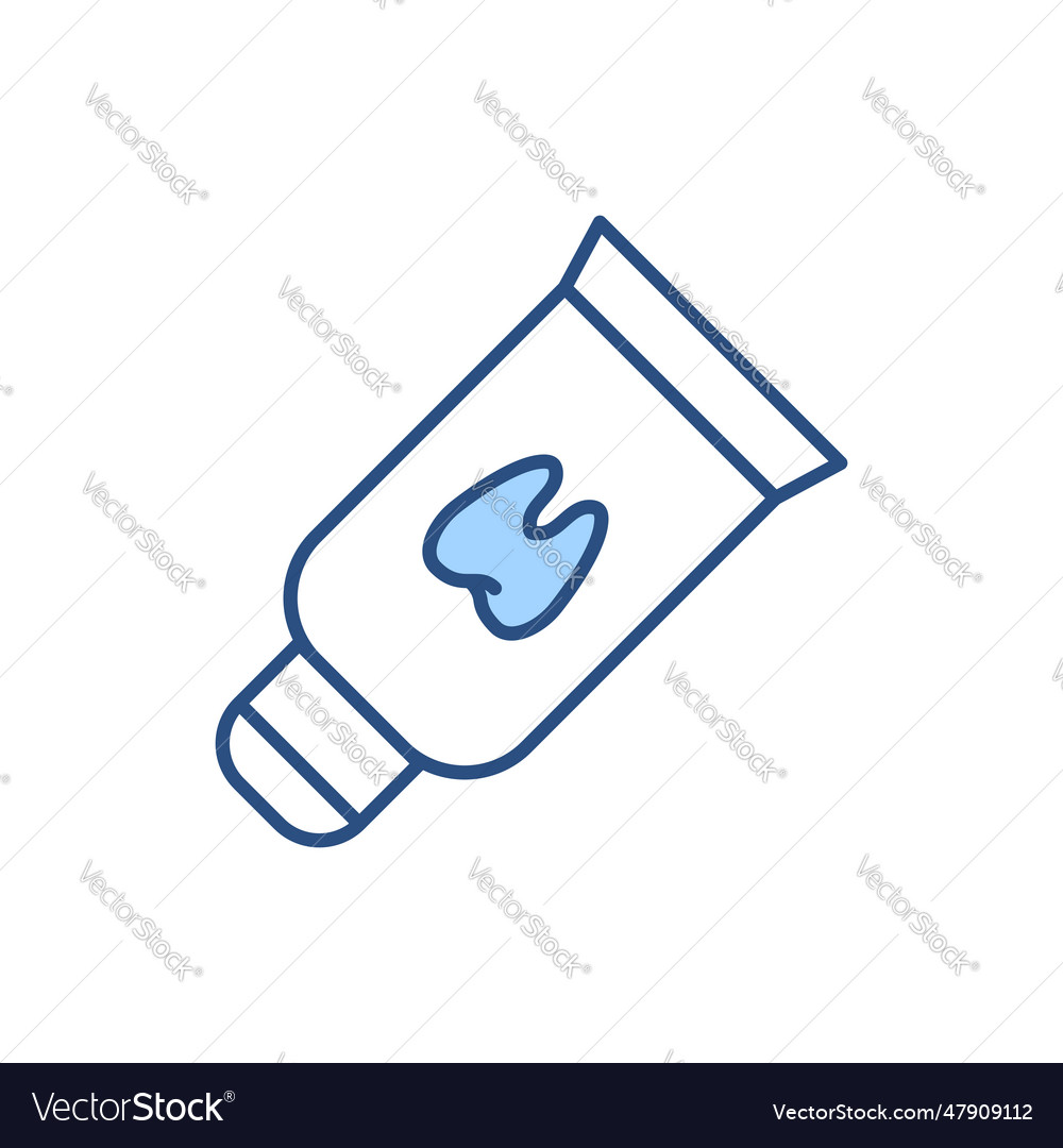 Tooth paste tube icon