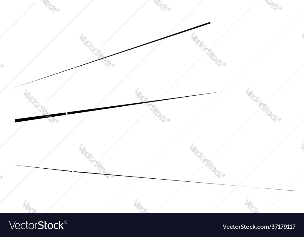 Dashed dynamic lines stripes 3d vector image Dashed dynamic lines stripes 3d