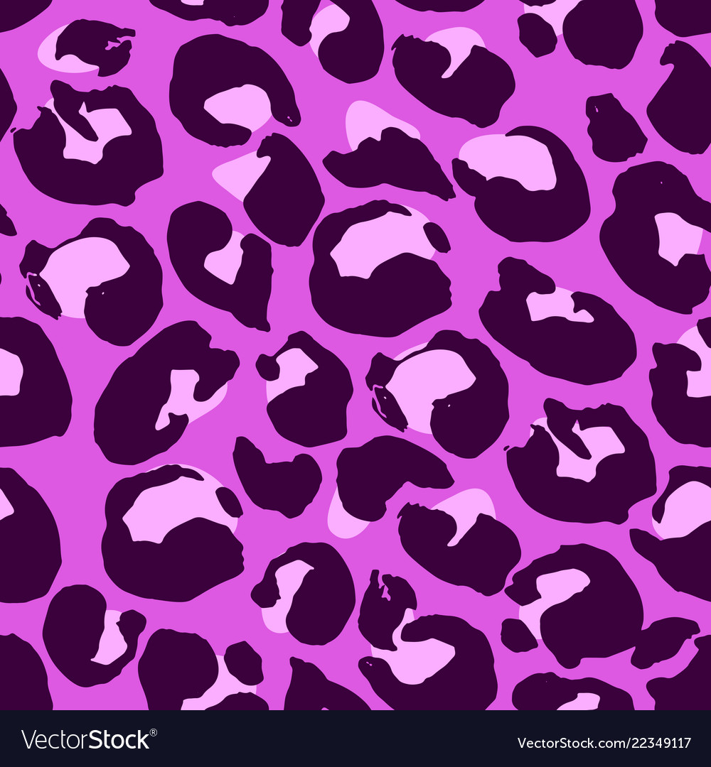 Leopard print seamless pattern