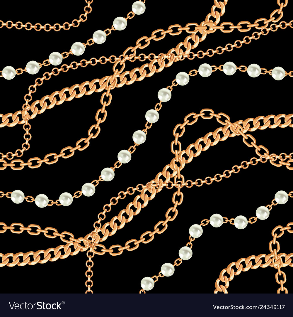 Pear and Chain Pattern