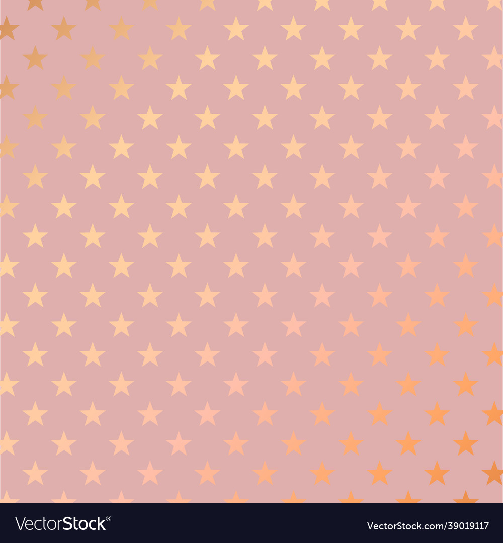 Rose gold star patterned background