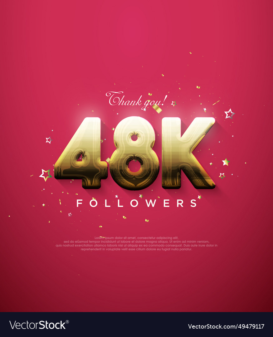 Vielen Dank Anhänger für 48k mit ausgefallenem Gold vector image Vielen Dank Anhänger für 48k mit ausgefallenem Gold