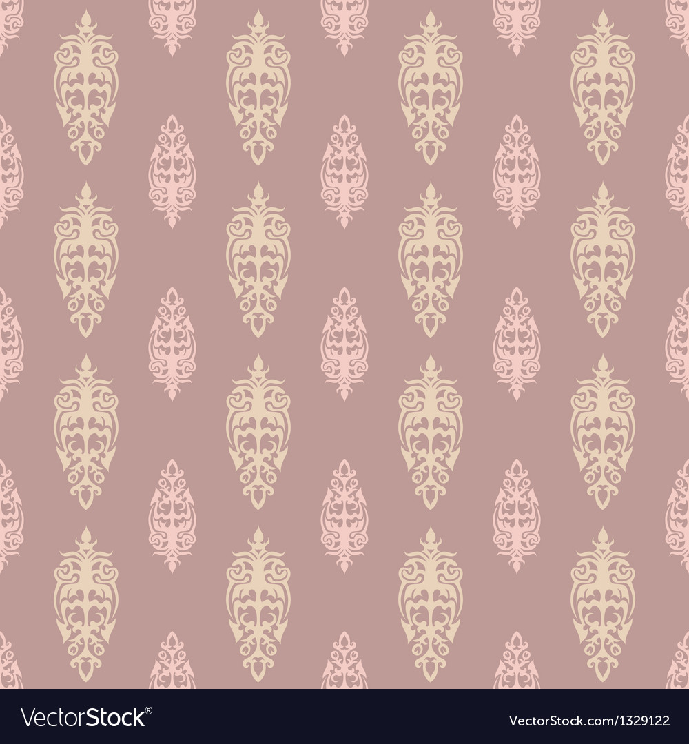 Pattern in the old style with curls
