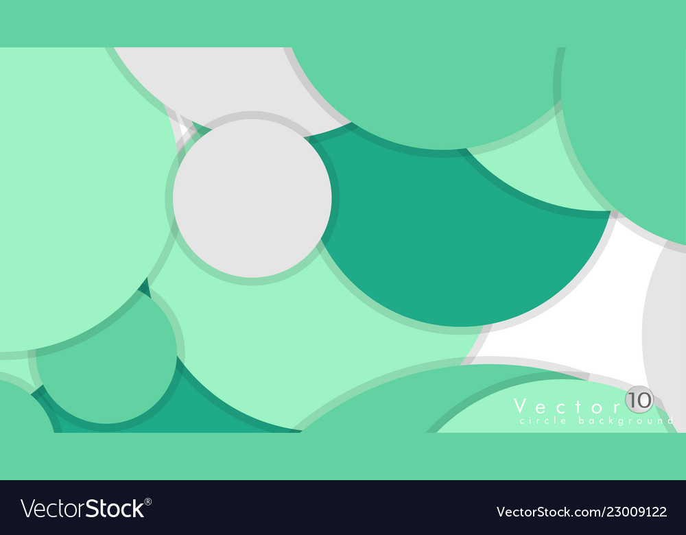 Simple and colorful circles background design Vector Image Simple and colorful circles background design