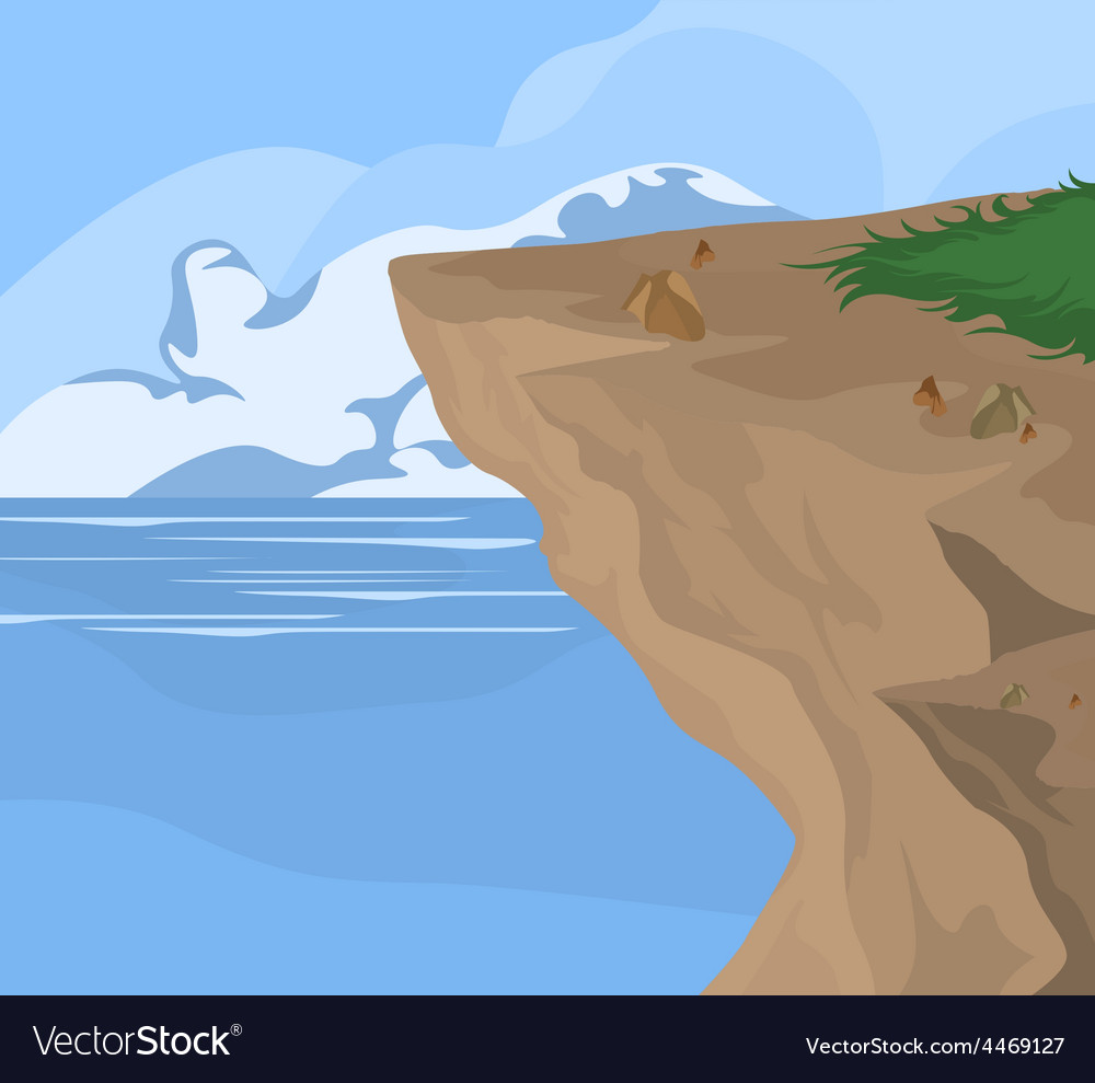 Coastal Royalty Free Vector Image - VectorStock