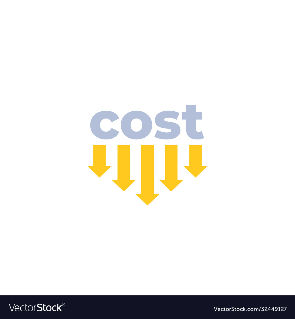 Kosten senken Arrow Icon