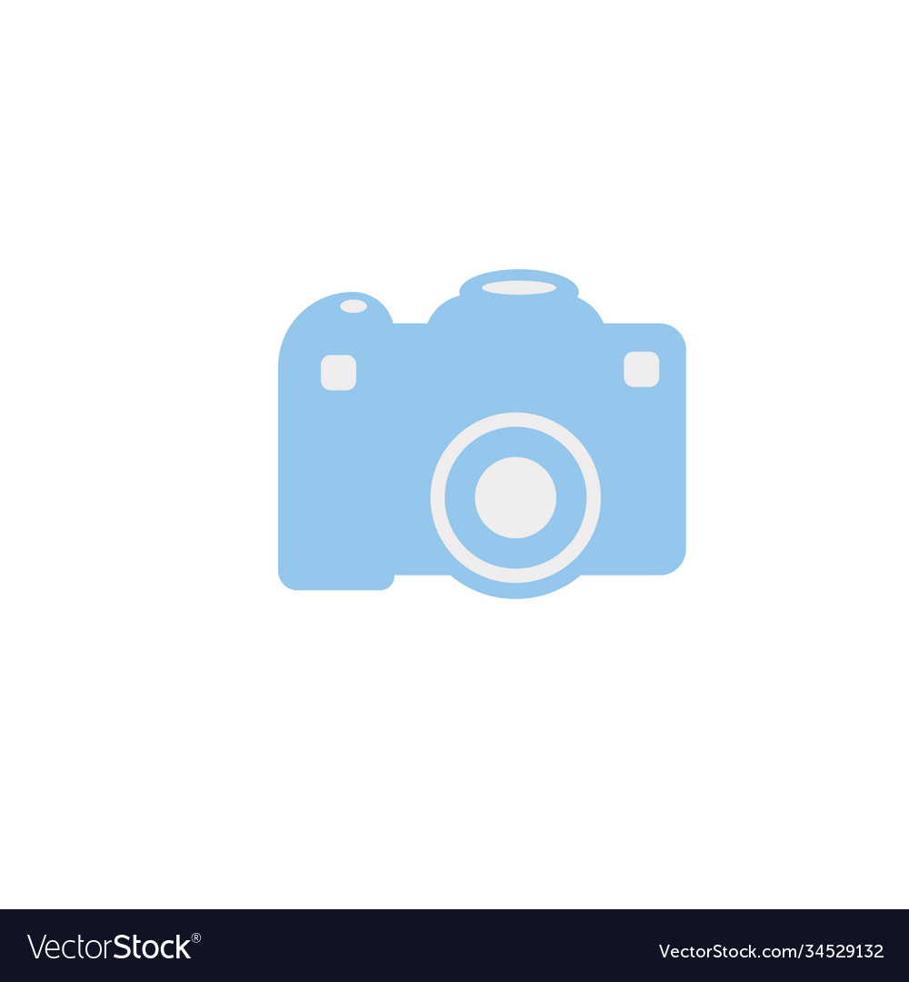 Camera clipart design isolated
