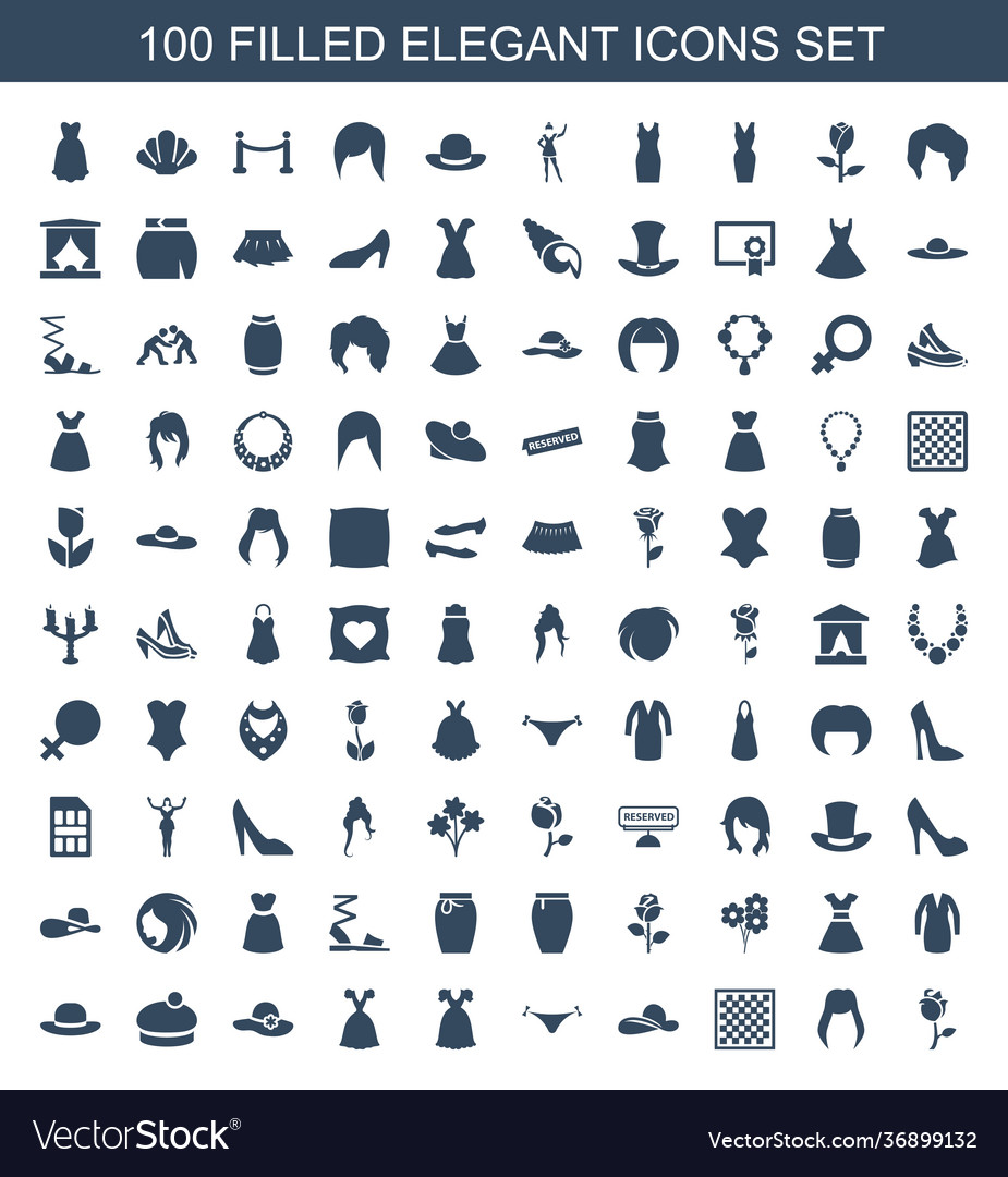 Elegant icons