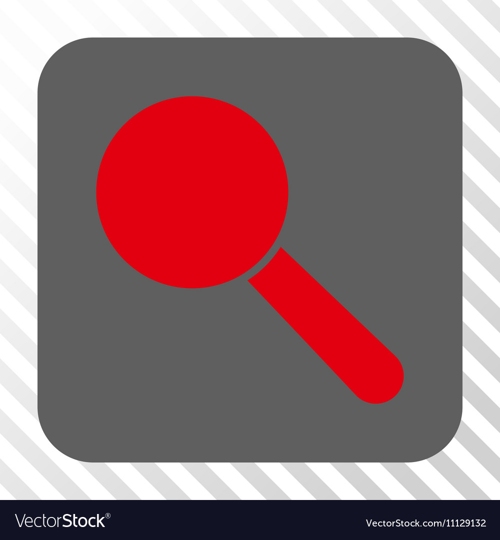 Search tool rounded square button