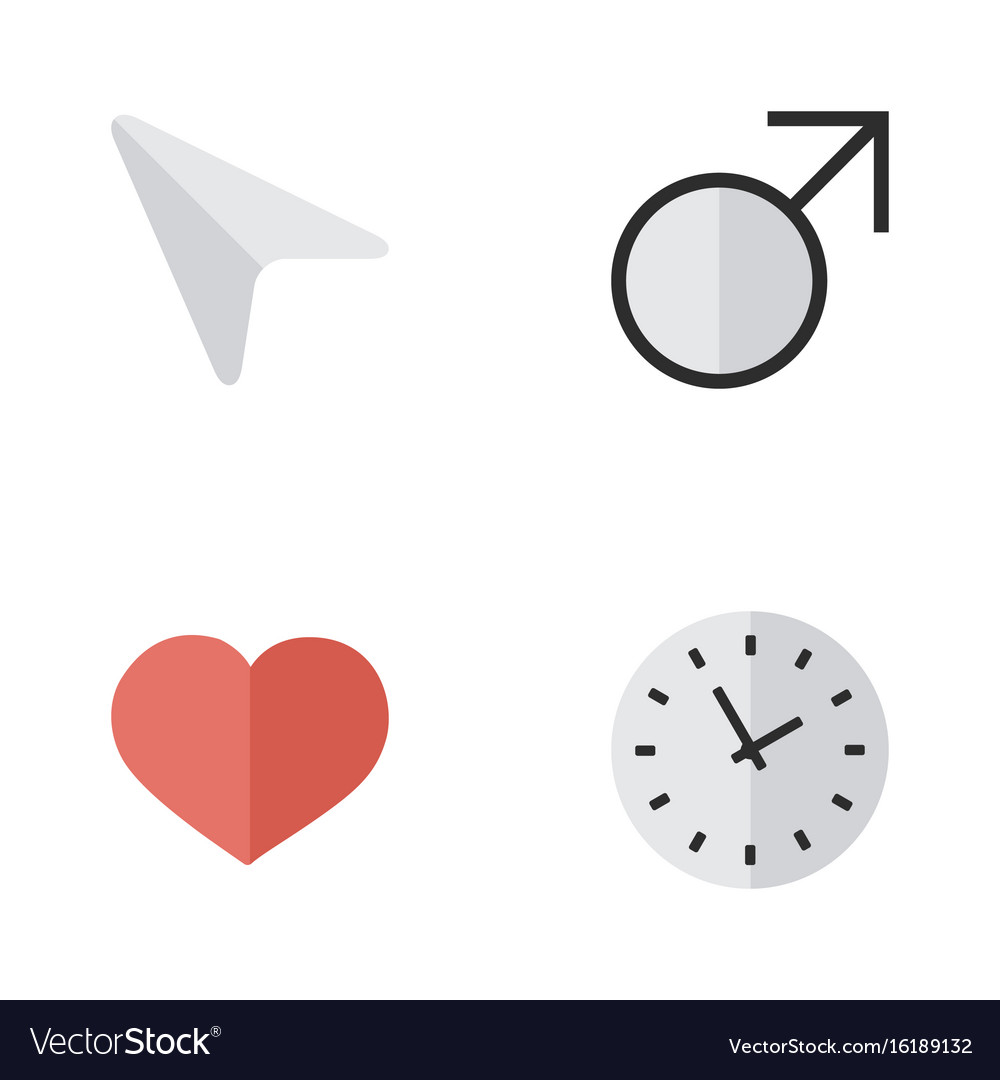 Set of simple ui icons