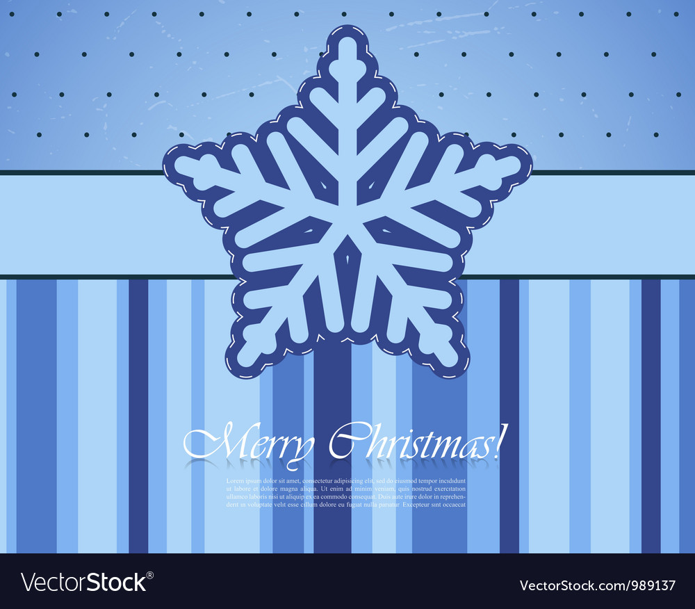 Background with snowflake