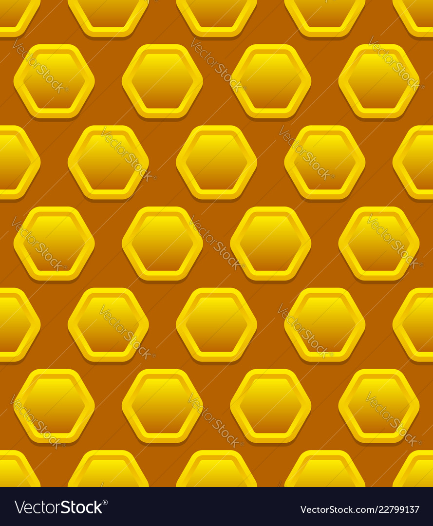 Honeycomb pattern repeatable