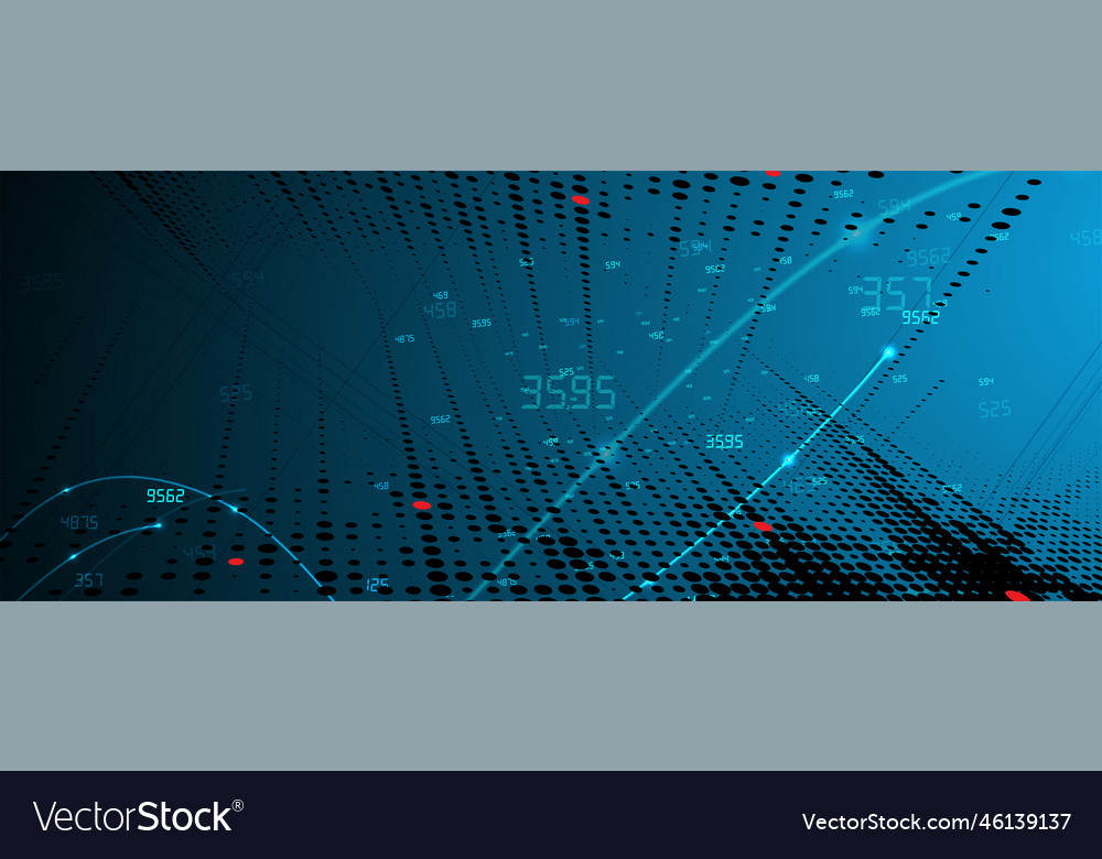 Neural network concept connected cells with links Vector Image Neural network concept connected cells with links
