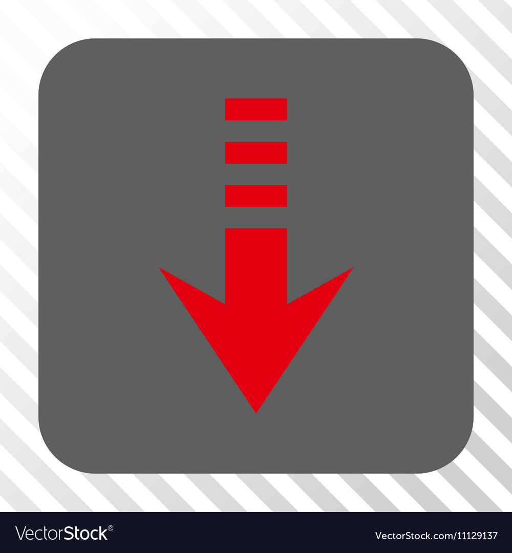 Send down rounded square button