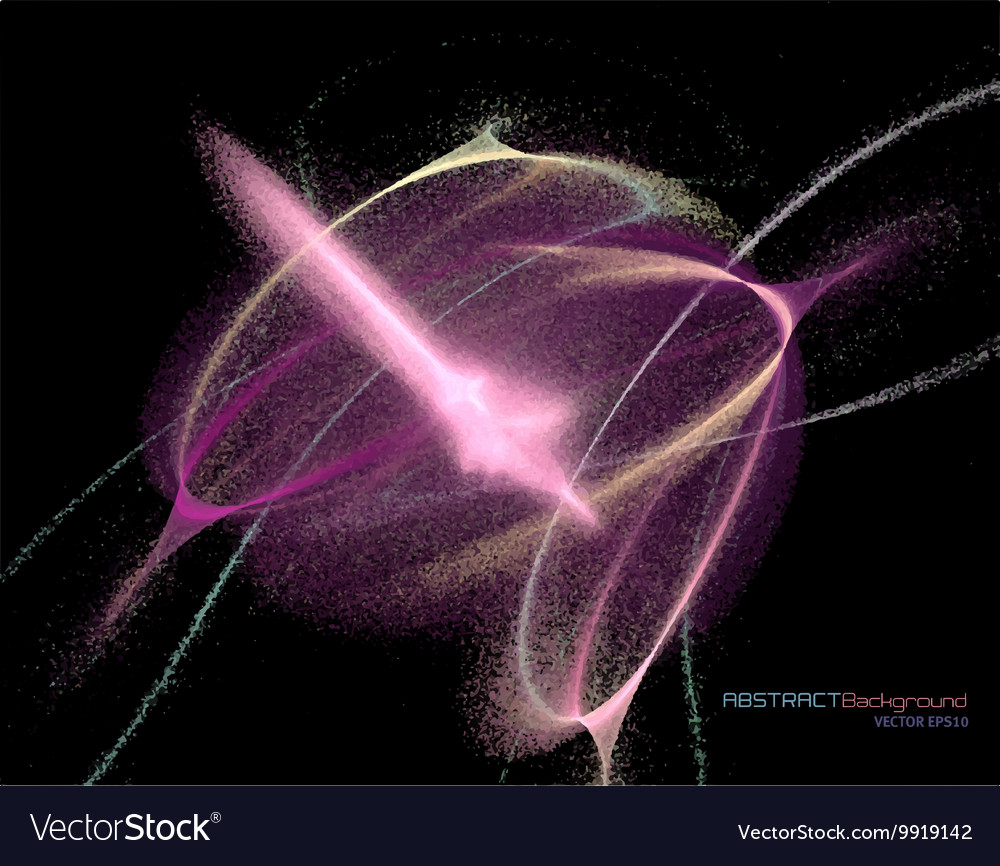 Abstract background with fractal form