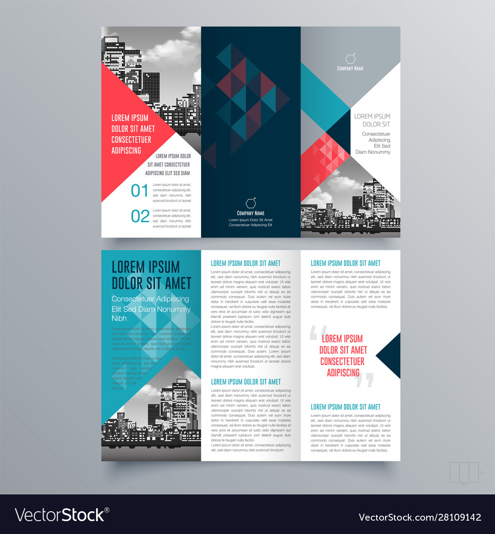 Brochure design 1277 Royalty Free Vector Image