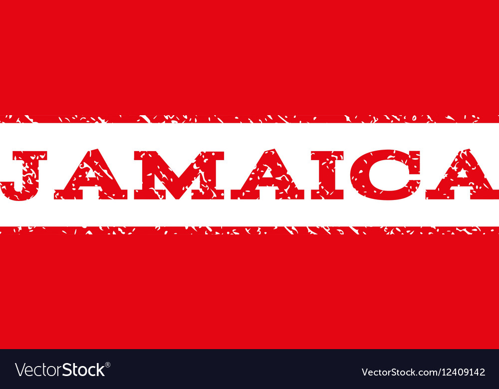 Jamaica Watermark Stamp Royalty Free Vector Image