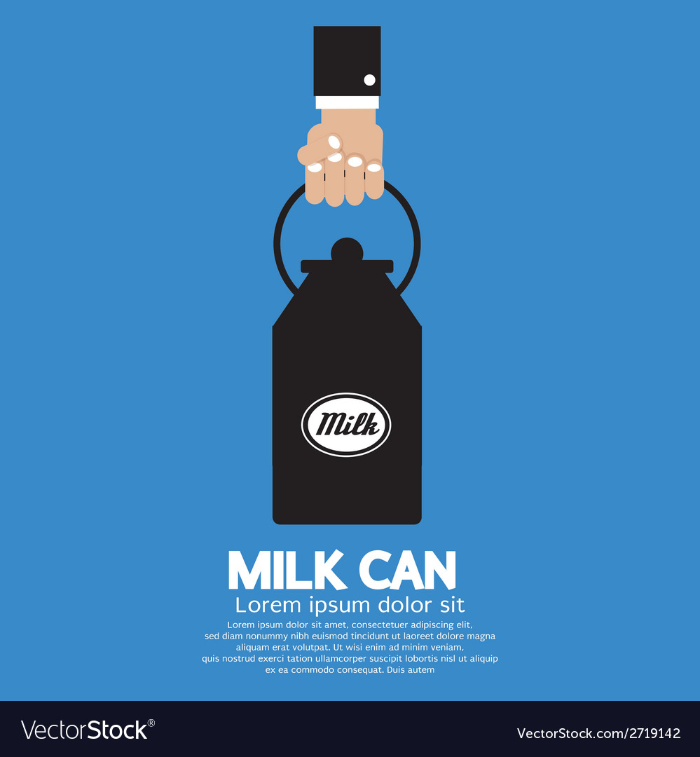 Milk can