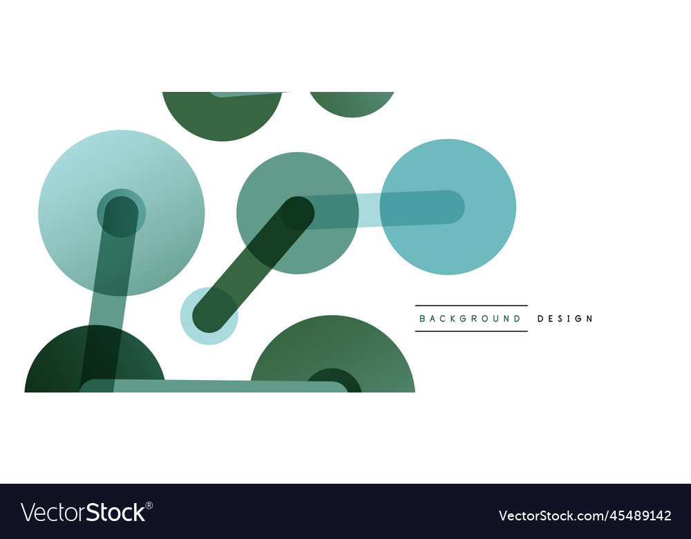 Network concept abstract background dots vector image Network concept abstract background dots