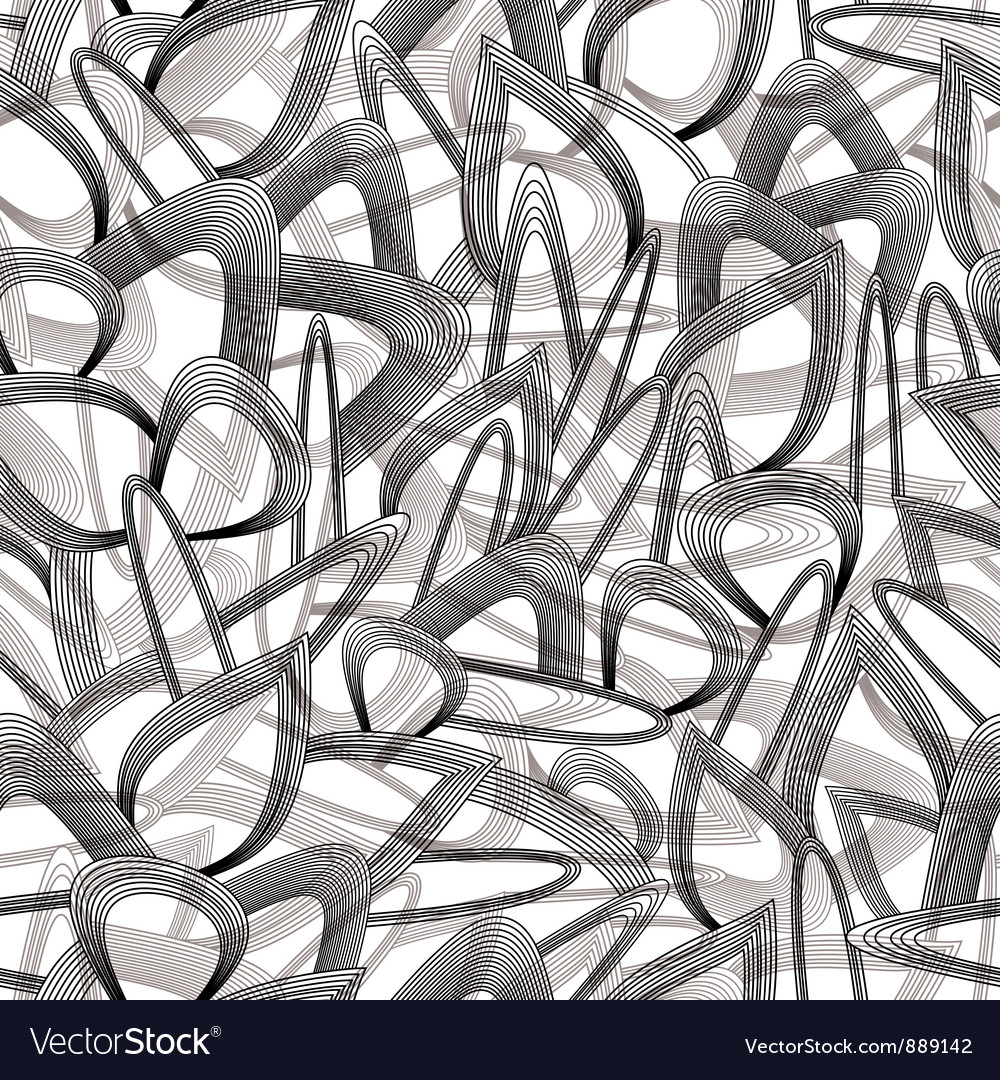 Seamless abstract lines background