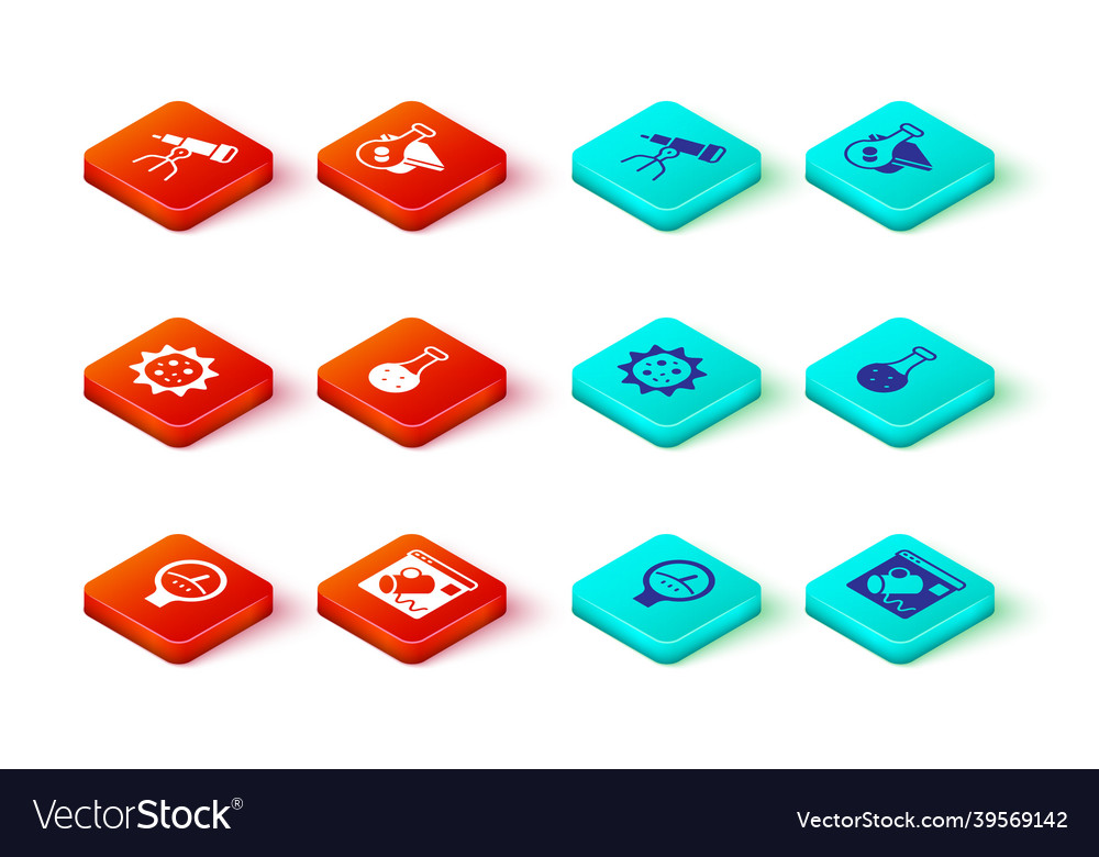 Set gauge scale data visualisation virus test Vector Image Set gauge scale data visualisation virus test