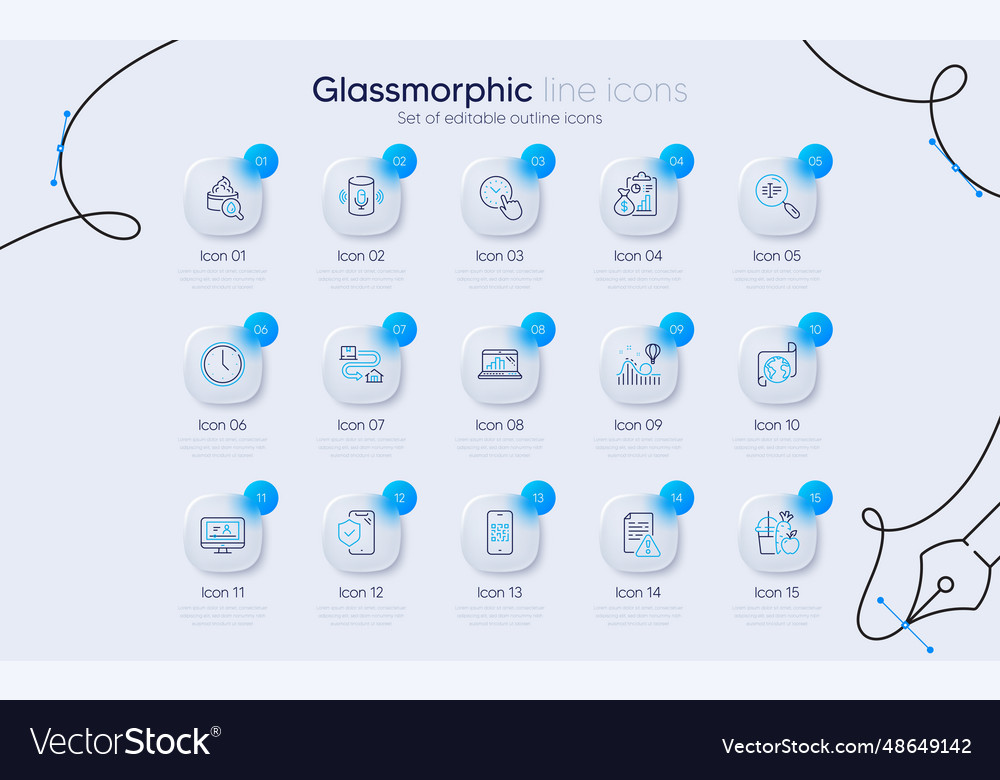 Set of moisturizing cream report and time line Vector Image Set of moisturizing cream report and time line