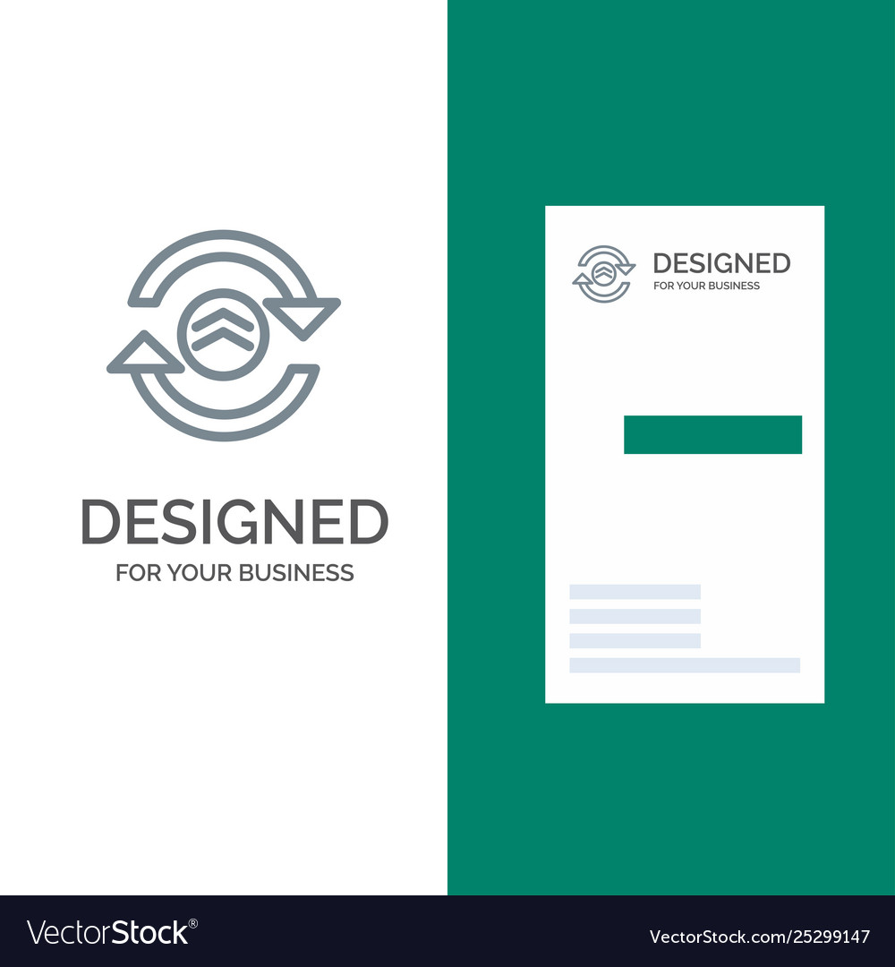 Arrow refresh reload computing grey logo design