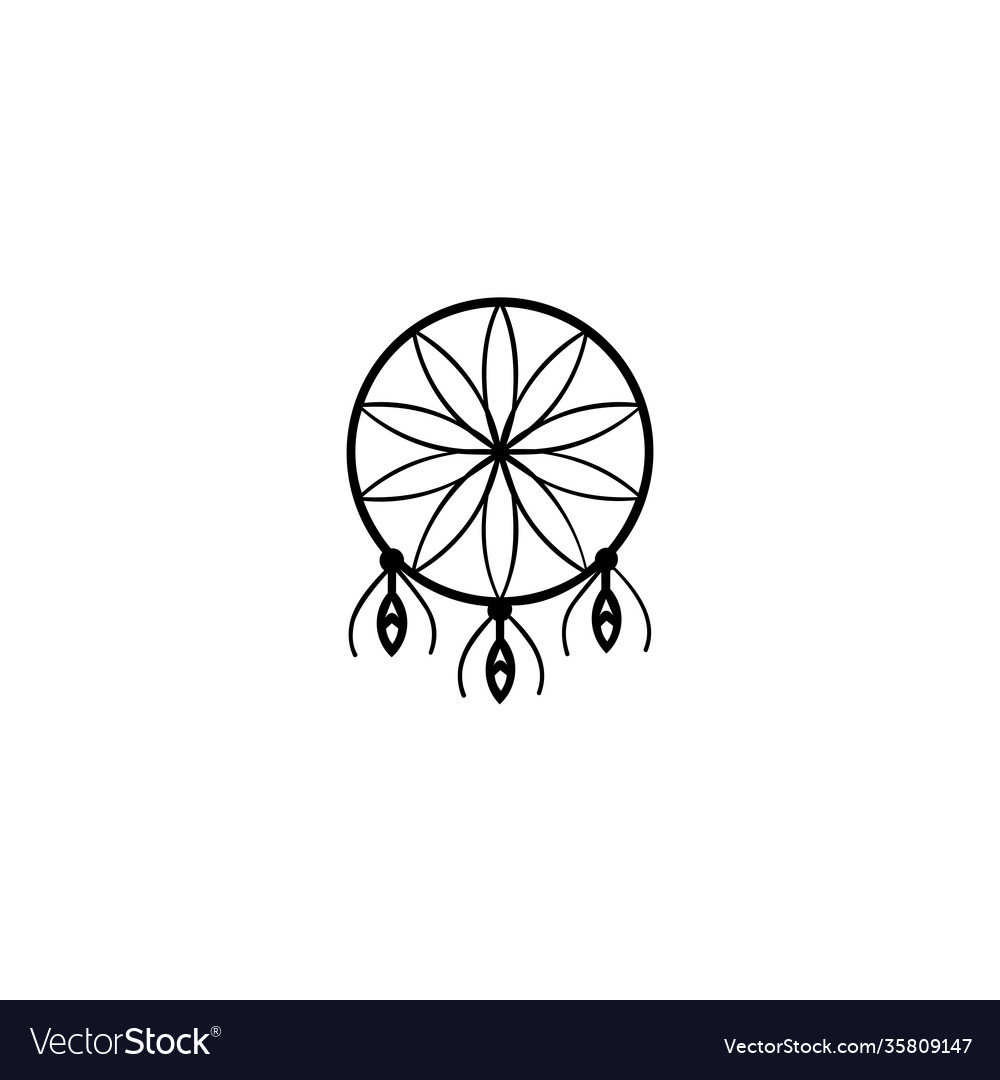 Dream catcher icon Royalty Free Vector Image - VectorStock