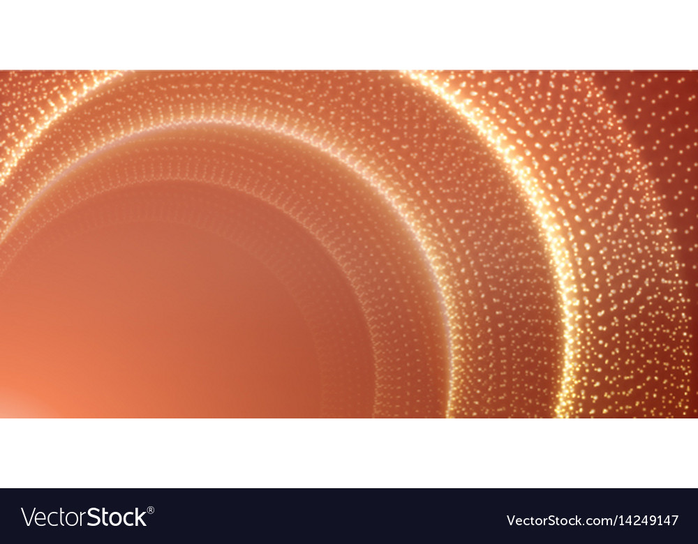 Infinite space background tunnel