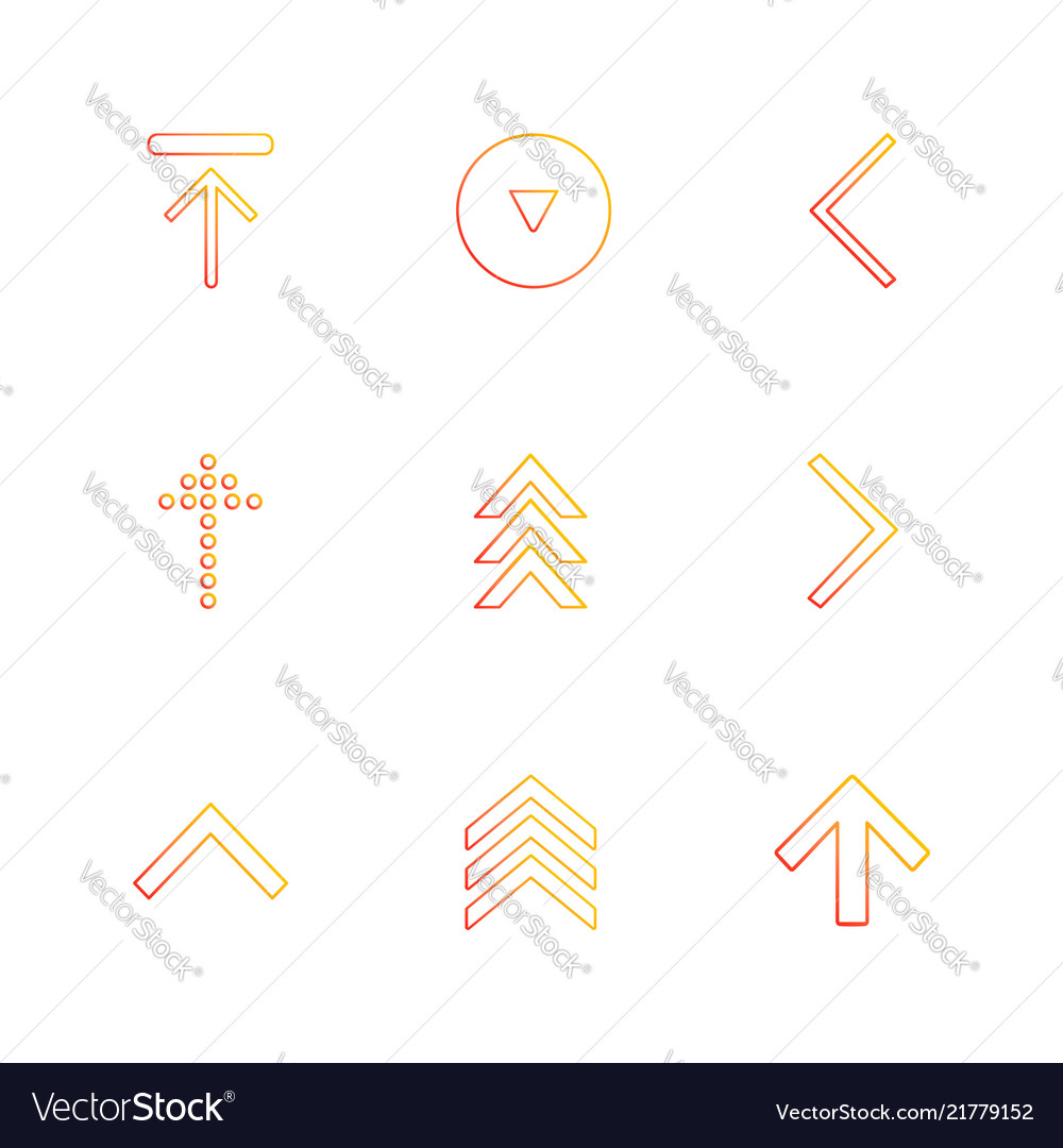 Arrows directions pointer arrow user