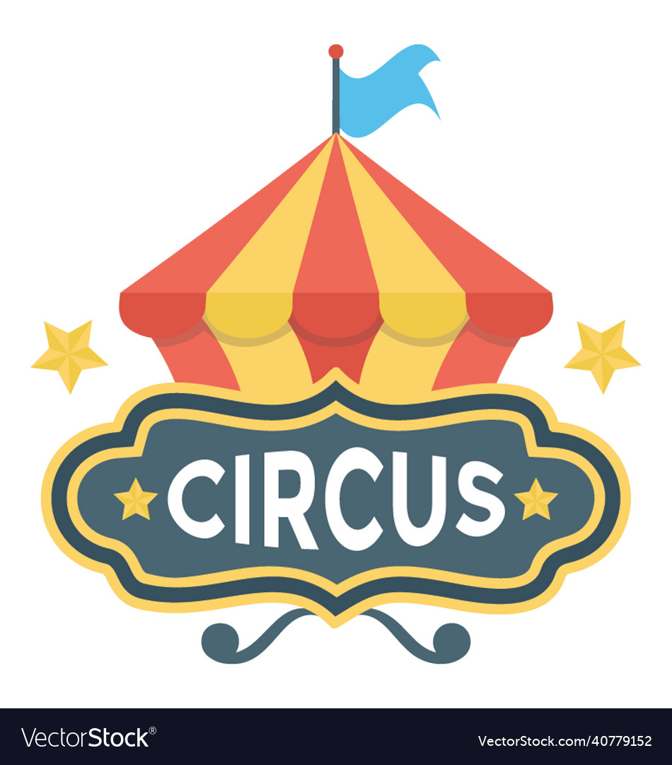 Circus show Royalty Free Vector Image - VectorStock