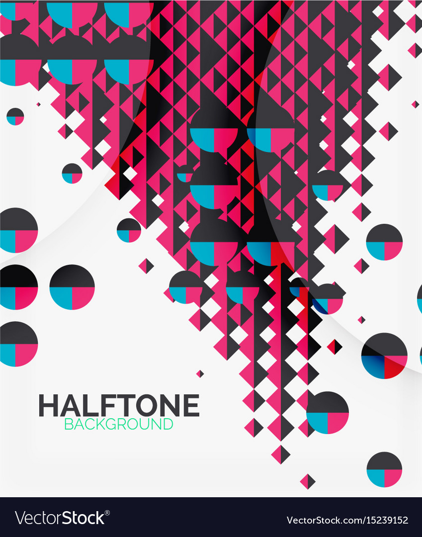 Halftone color texture background Royalty Free Vector Image