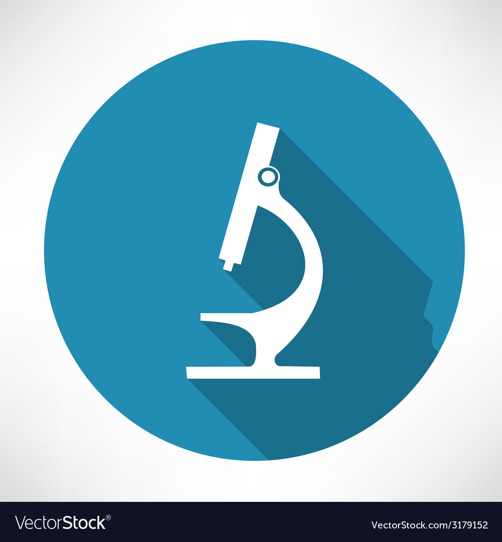 Microscope icon Royalty Free Vector Image - VectorStock