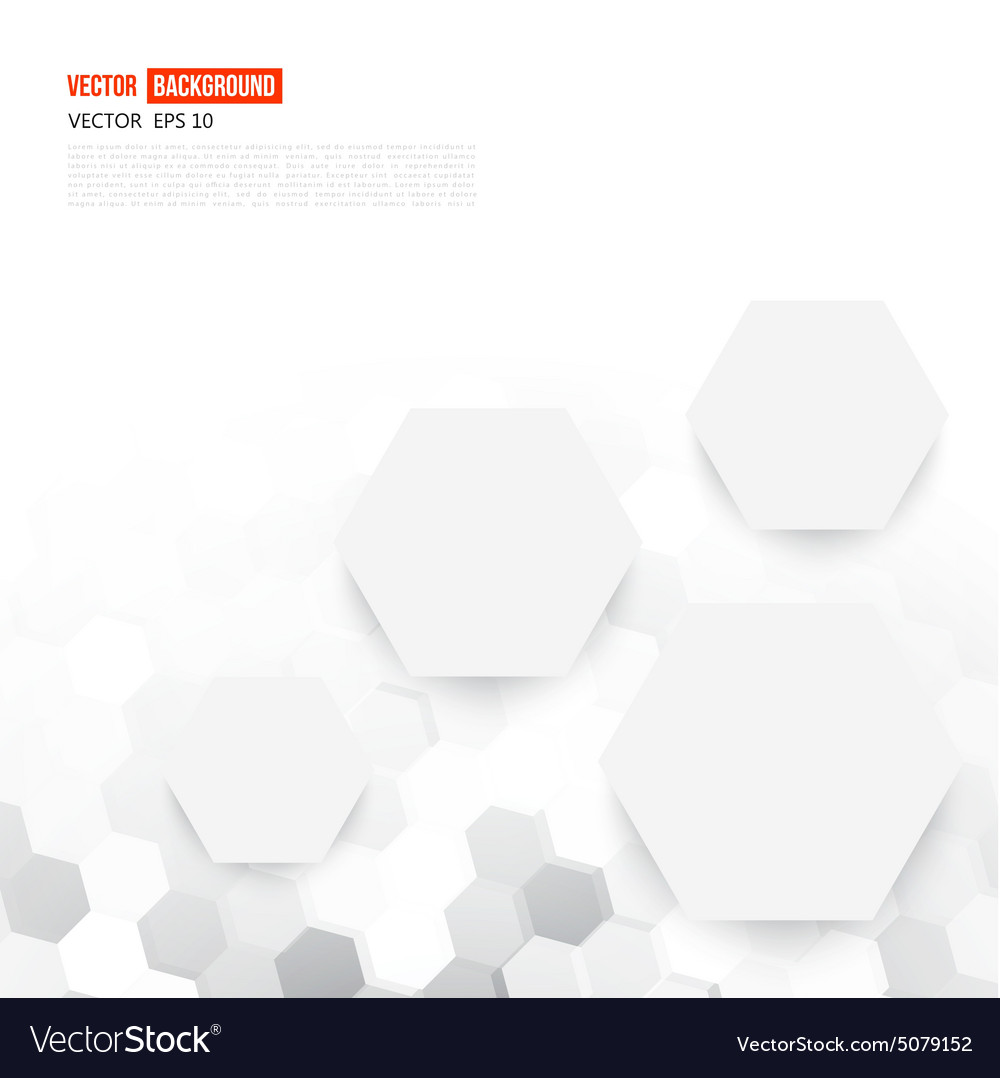 Modern Hexagonal Abstract Background