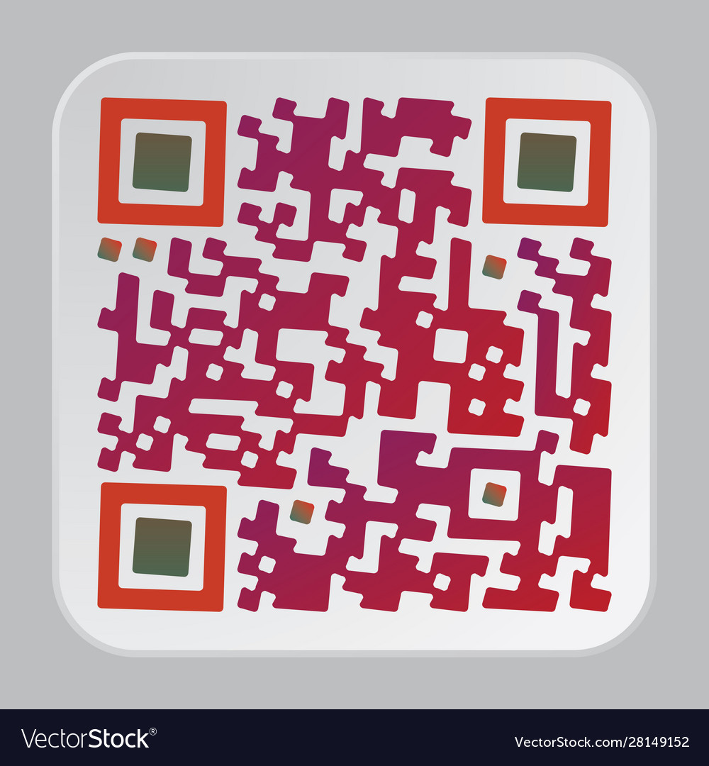 Qr code vector image Qr code