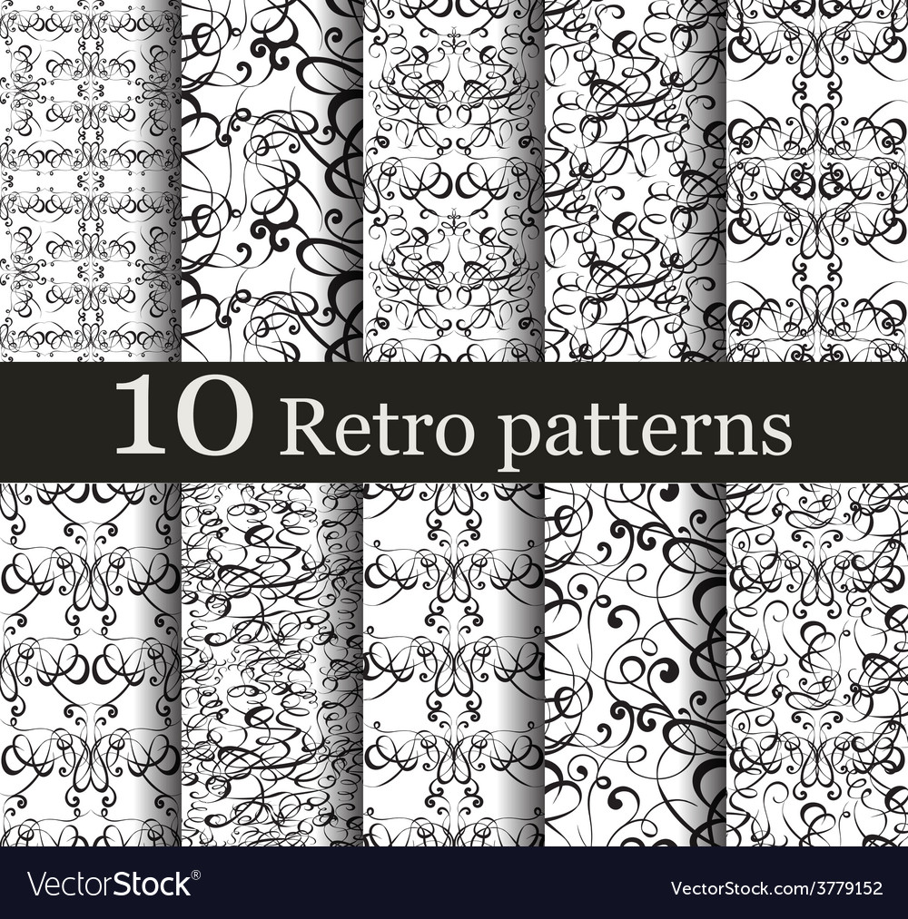 Retro Seamless Pattern Collection