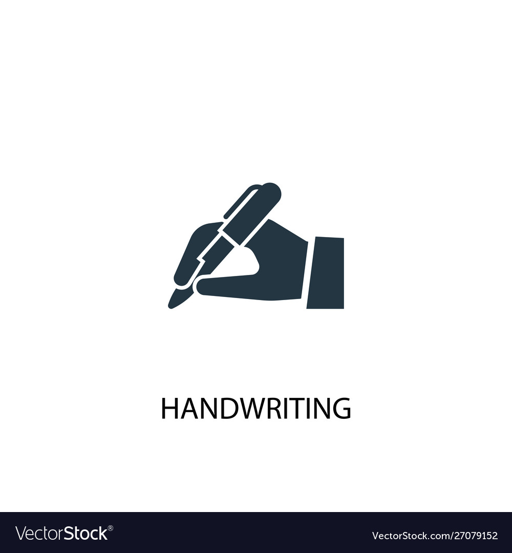 Simple Handwriting Icon