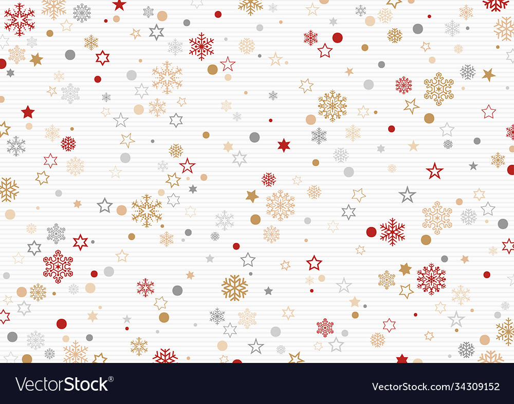 Snowflake Christmas Pattern