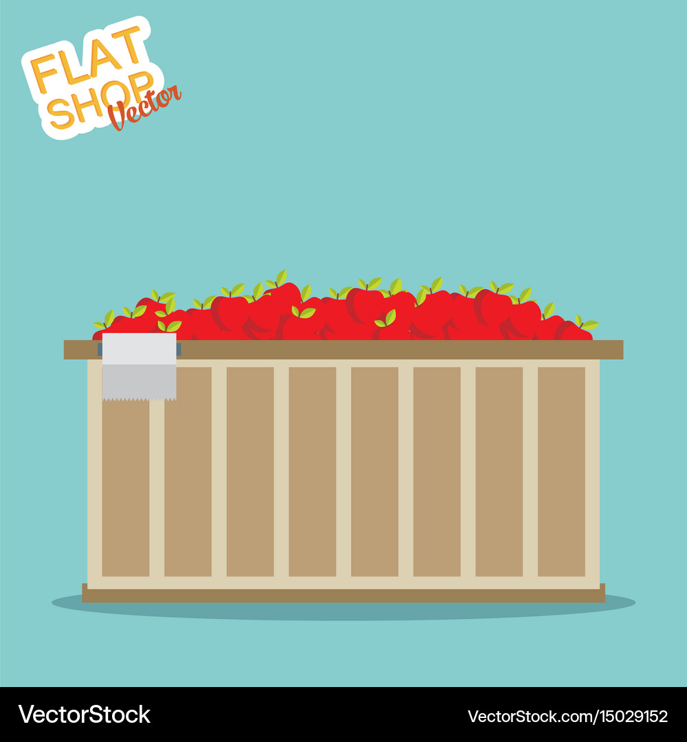 Supermarket flat Royalty Free Vector Image - VectorStock
